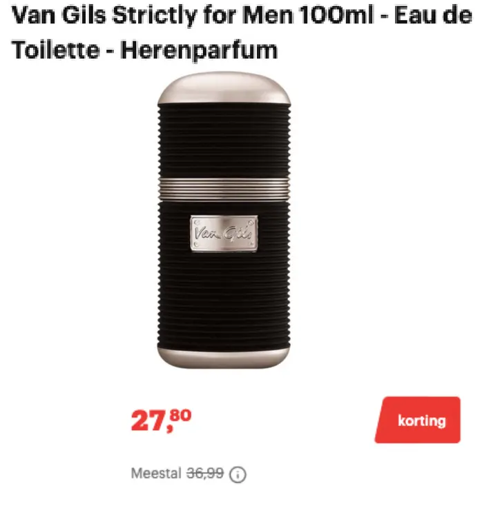 Promotie: Van Gils Strictly for Men