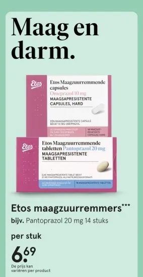 Aanbieding: Maagzuurremmers