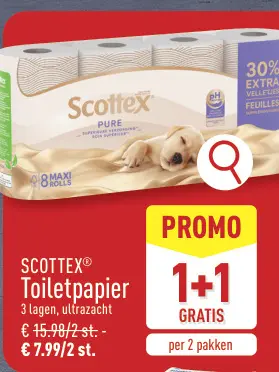 Promotie: Toiletpapier