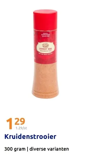 Promotie: Kruidenstrooier