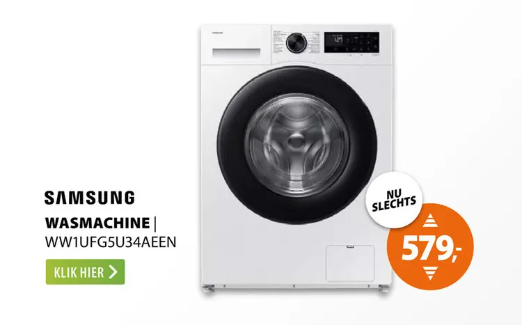 Aanbieding: Samsung WW1UFG5U34AEEN