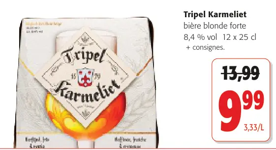 Offre: Tripel Karmeliet