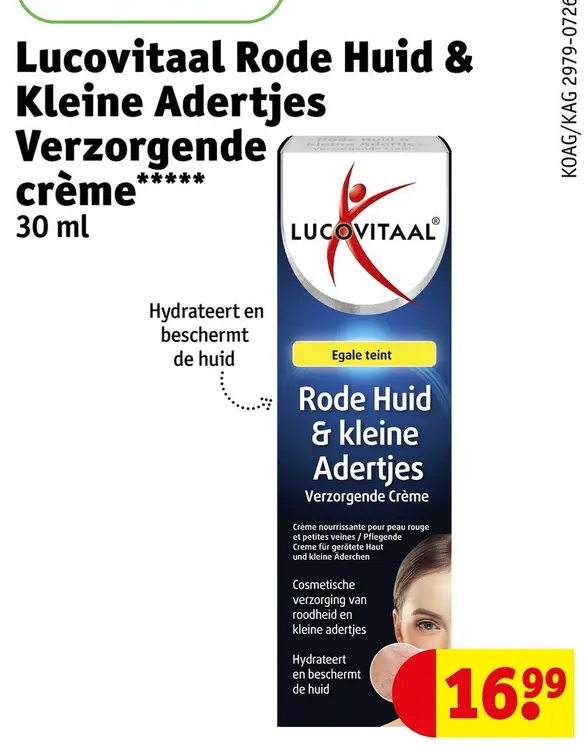 Aanbieding: Rode Huid & Kleine Adertjes Verzorgende crème