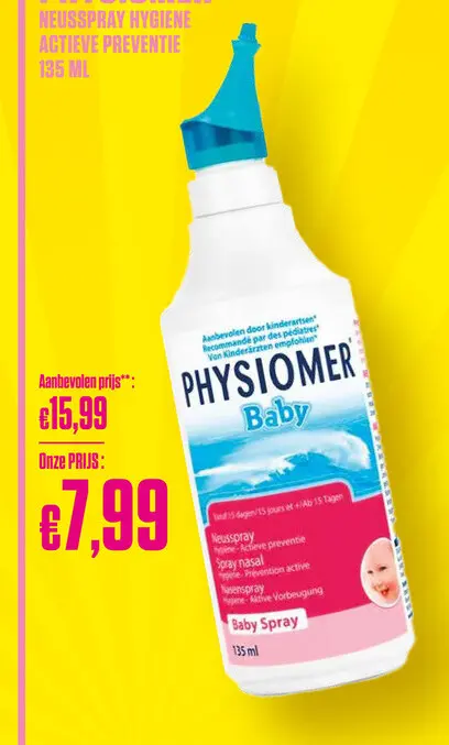 Promotie: PHYSIOMER Baby