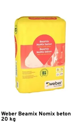 Aanbieding: Beamix Nomix beton 20 kg