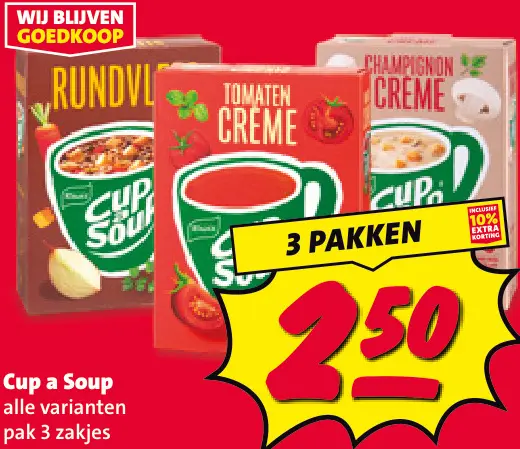 Aanbieding: Cup a soup