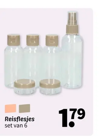 Promotie: Reisflesjes