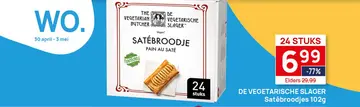 Aanbieding: DVS Satébroodjes DV   2,6kg