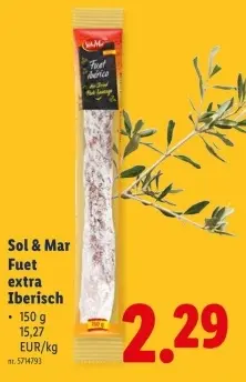 Promotie: Fuet extra Iberisch