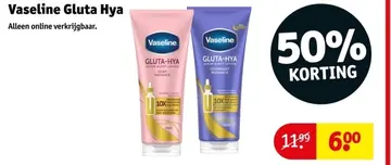 Aanbieding: Vaseline Gluta Hya
