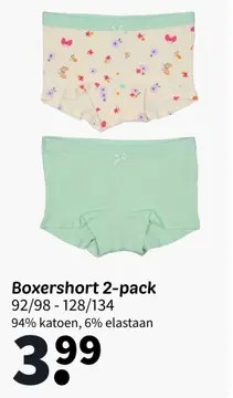 Aanbieding: Boxershort 2-pack