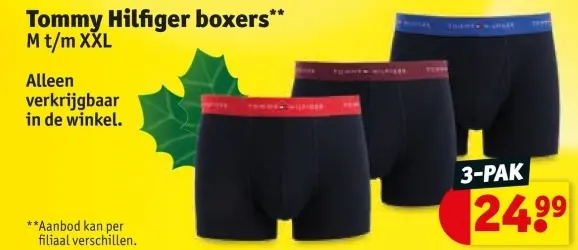 Aanbieding: Tommy Hilfiger boxers