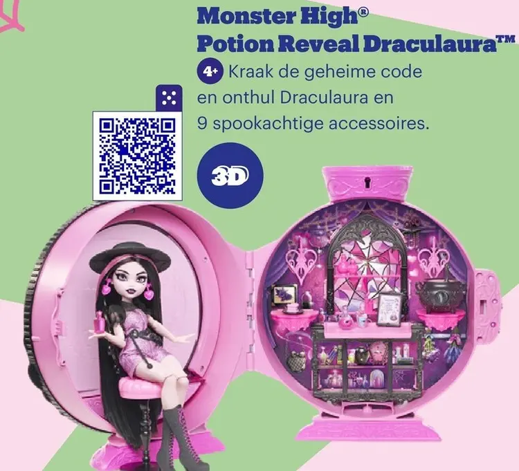 Promotie: Monster High Potion reveal draculaura