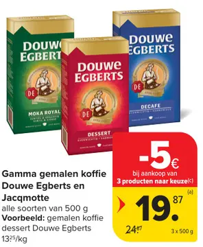 Aanbieding: Gamma gemalen koffie