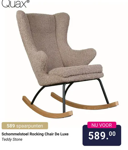 Aanbieding: Schommelstoel Rocking Chair De Luxe