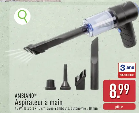 Offre: Aspirateur à main