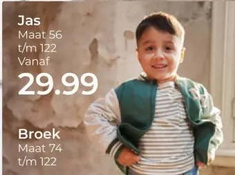 Aanbieding: Jas baby