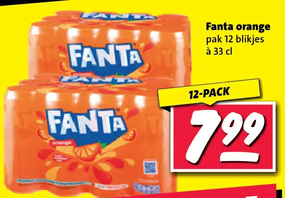 Aanbieding: Fanta orange