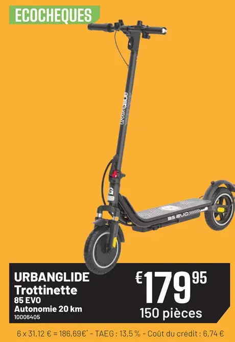 Offre: Trottinette 85 EVO