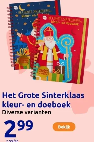 Aanbieding: Het Grote Sinterklaas kleur- en doeboek