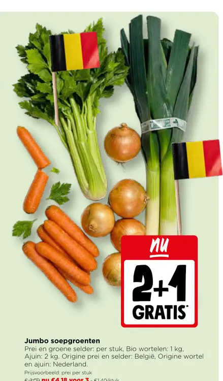 Promotie: Jumbo Soepgroenten