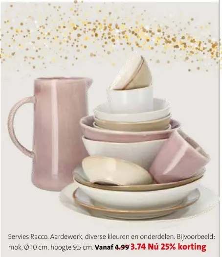 Aanbieding: Servies Racco