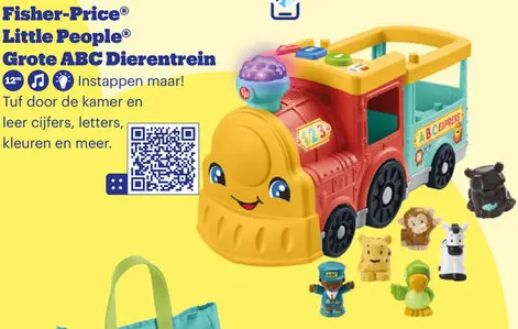 Aanbieding: Grote ABC Dierentrein