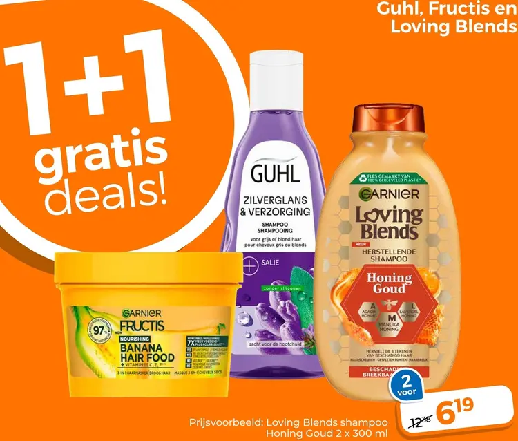 Aanbieding: Loving Blends shampoo Honing Goud