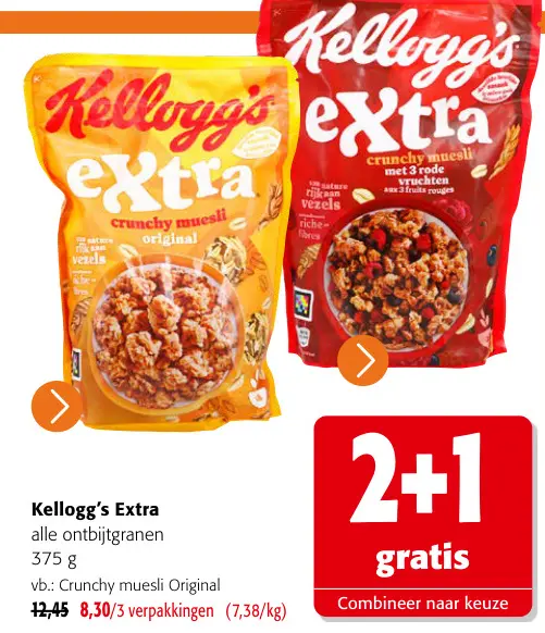 Promotie: Kellogg's Extra
