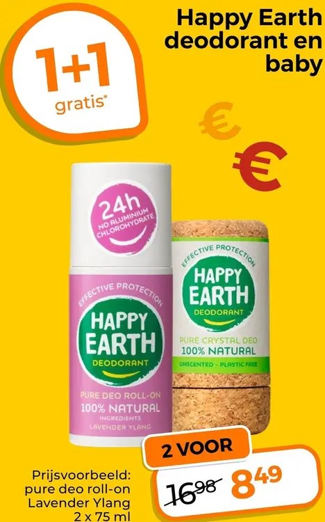 Aanbieding: Deodorant en baby