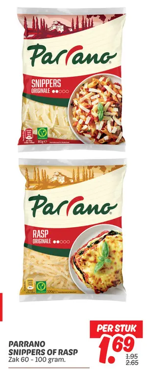 Parrano snippers of rasp