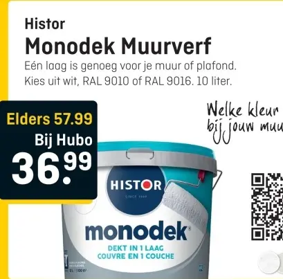 Aanbieding: Monodek Muurverf