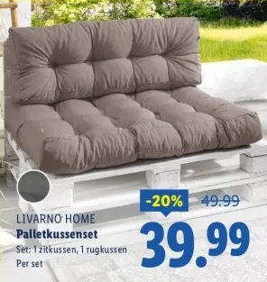 Aanbieding: Palletkussenset