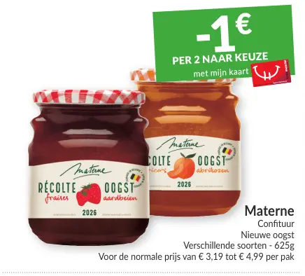 Promotie: Confituur Nieuwe oogst