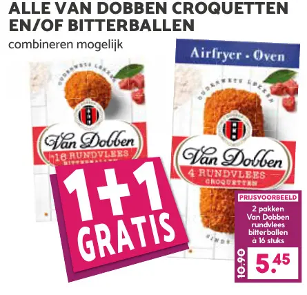 Aanbieding: Croquetten en/of Bitterballen