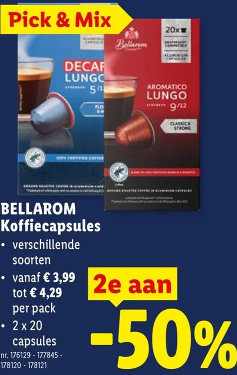 Promotie: Koffiecapsules