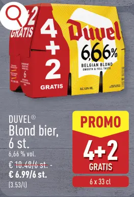 Promotie: Blond bier