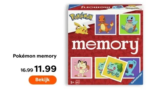 Aanbieding: Pokémon memory