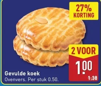 Aanbieding: Gevulde koek