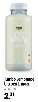 Aanbieding: Jumbo Lemonade Citroen Limoen