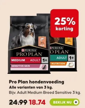Aanbieding: Pro Plan hondenvoeding