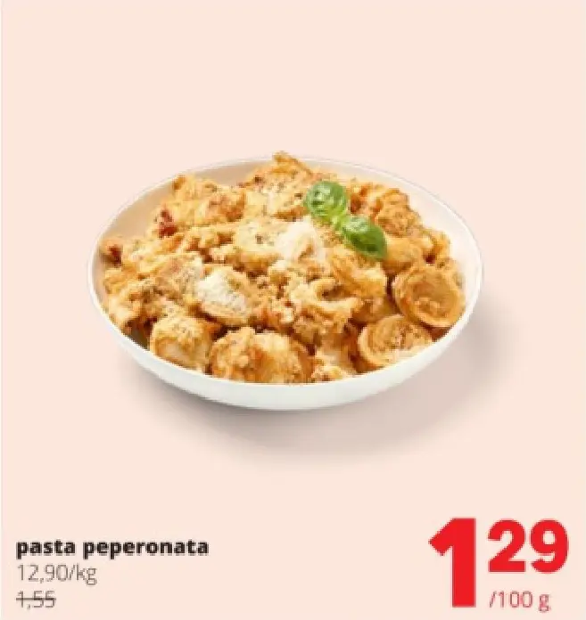 Promotie: Pasta peperonata
