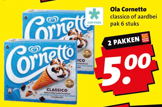 Aanbieding: Cornetto