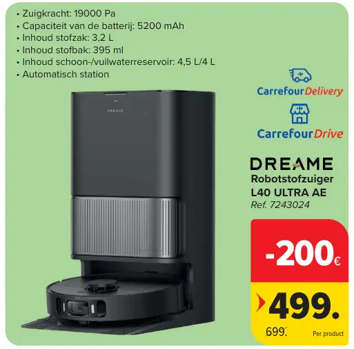 Promotie: Robotstofzuiger L40 ULTRA AE