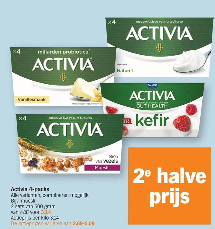 Promotie: Activia 4-packs