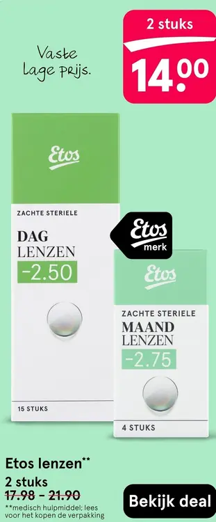 Aanbieding: Lenzen