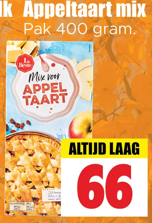 Aanbieding: Appeltaart mix