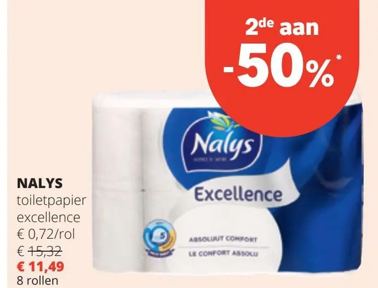 Aanbieding: toiletpapier excellence