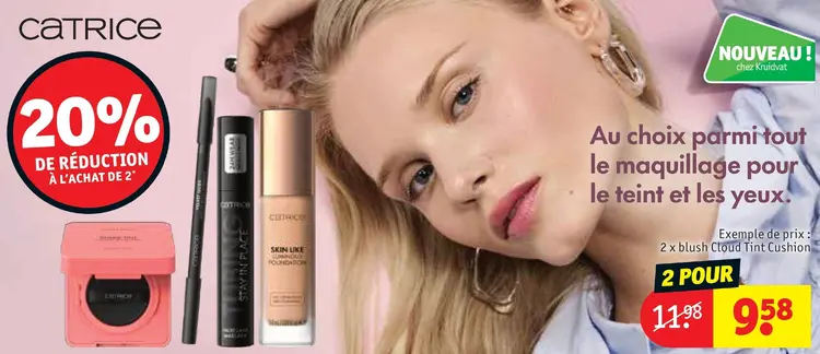 Offre: Le maquillage pour le teint et les yeux