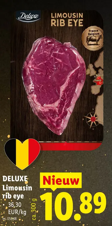 Promotie: Limousin rib eye